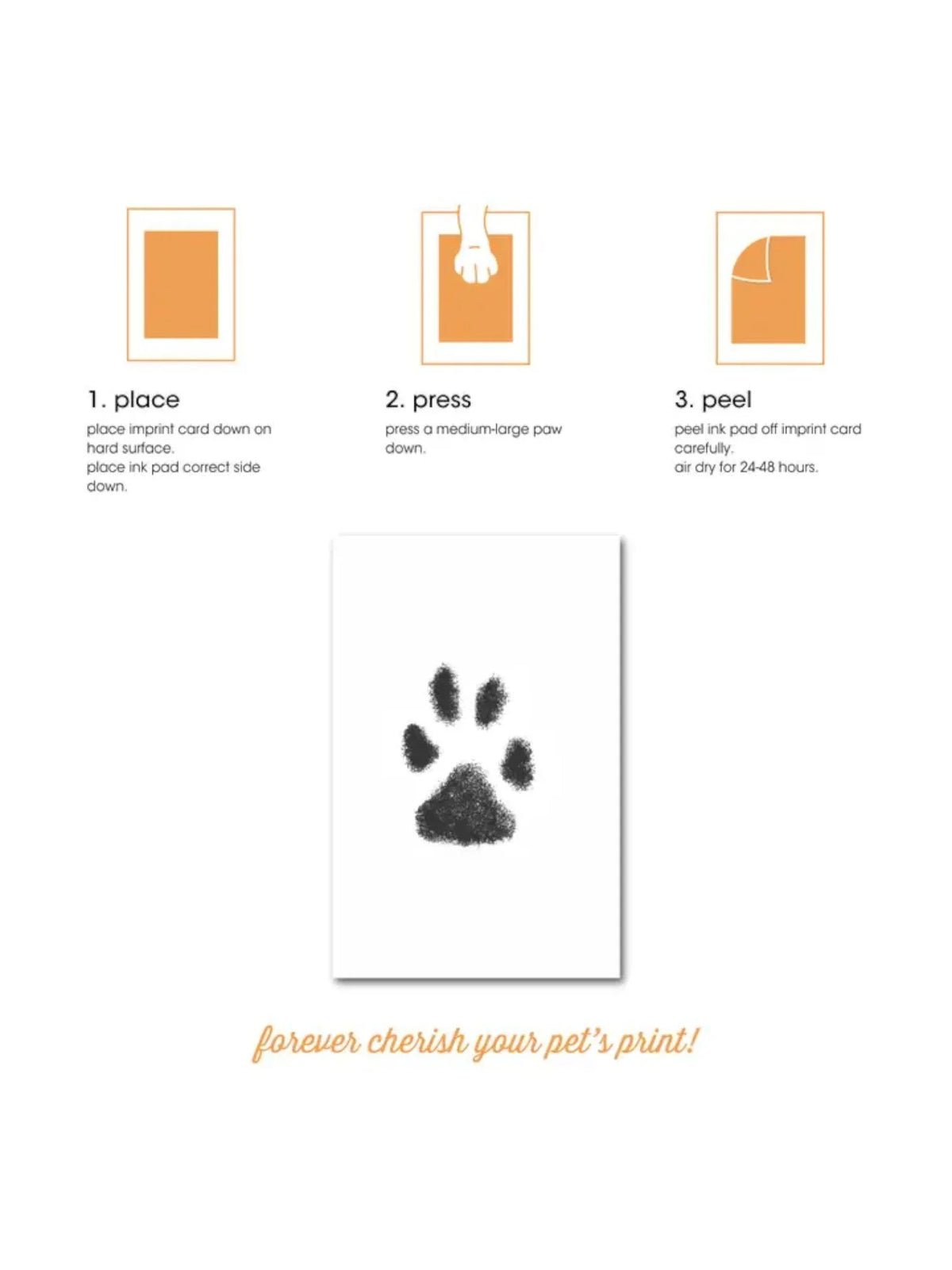 Pet Pawprint Clean-Touch Ink Pad