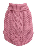Chunky Heart Pink Sweater
