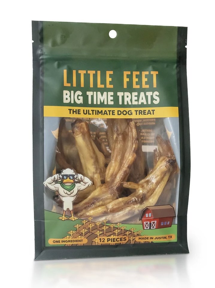 Duck Feet Dog Treat Bag