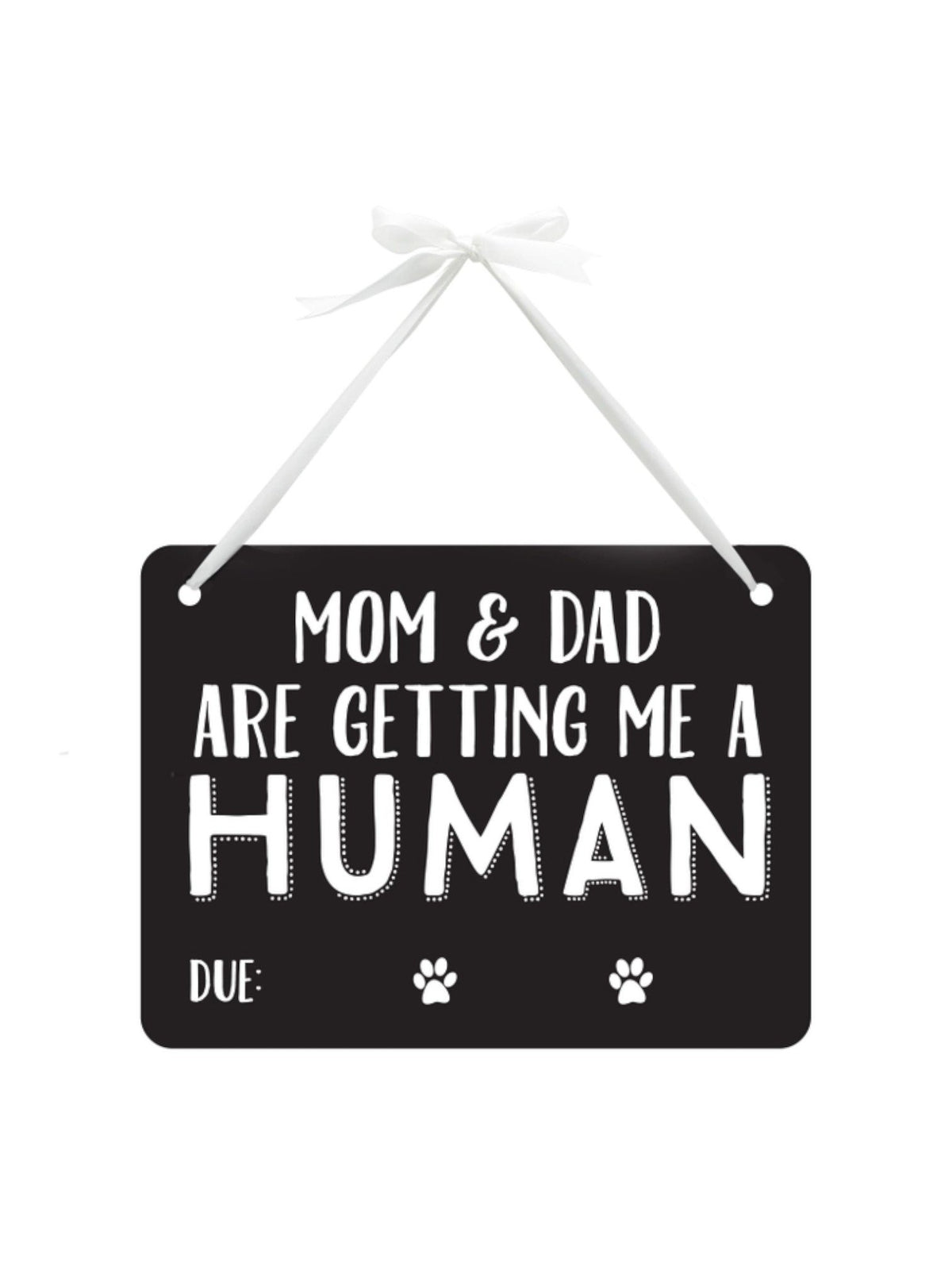 Pet's Baby Announcement Chalkboard