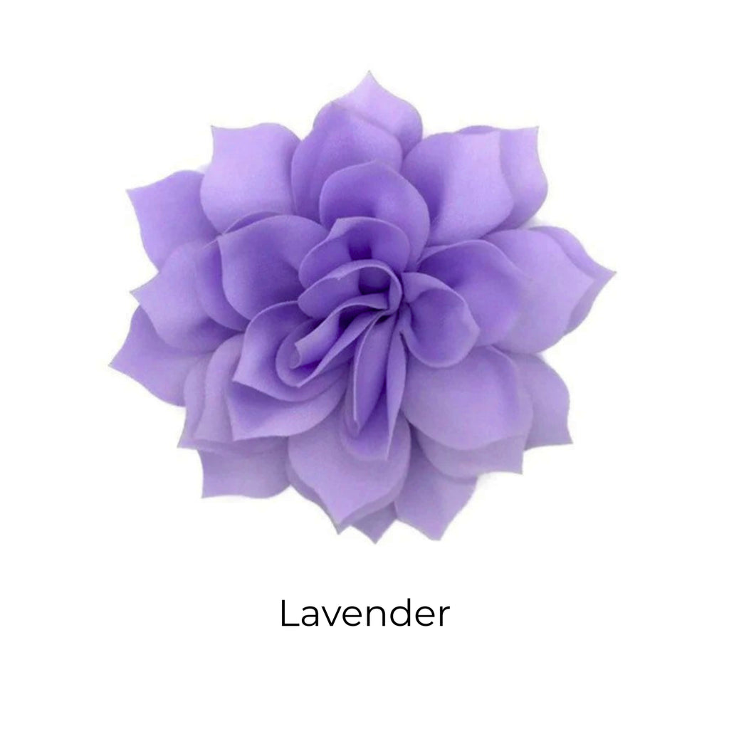 Fluffy Flower Dog Collar Accessory