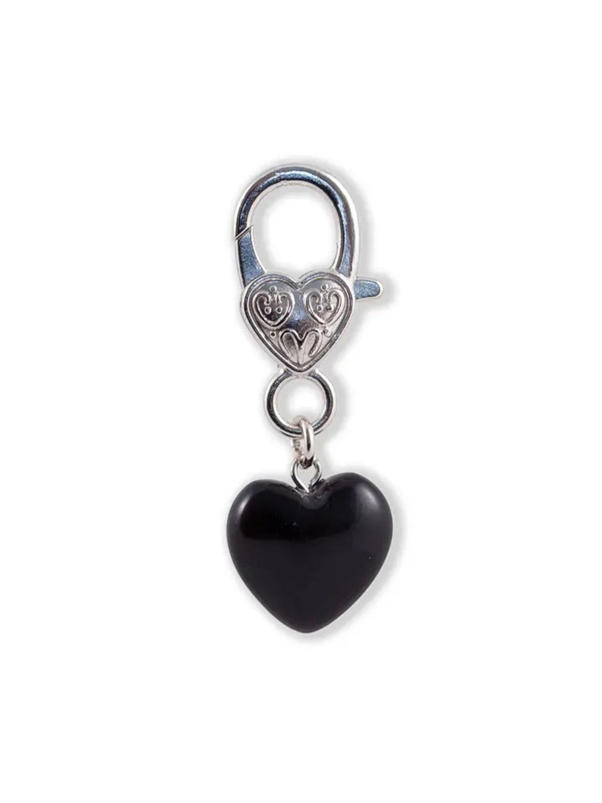 Clarity Black Obsidian Pet Pendant For Crystal Support