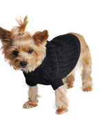 Black Cotton Sweater
