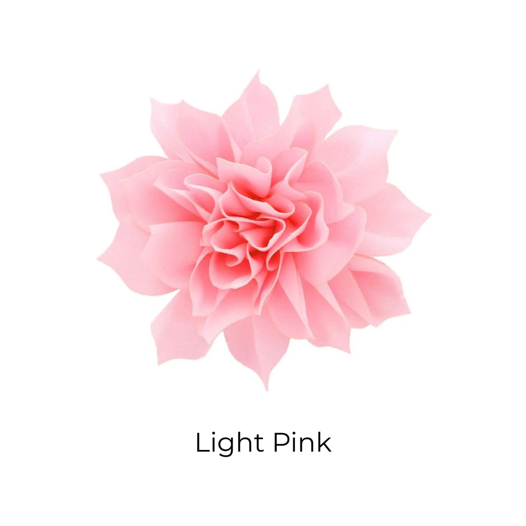 Fluffy Flower Dog Collar Accessory