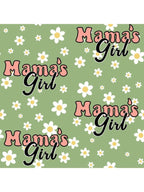 Green Mama's Girl Muscle Tee