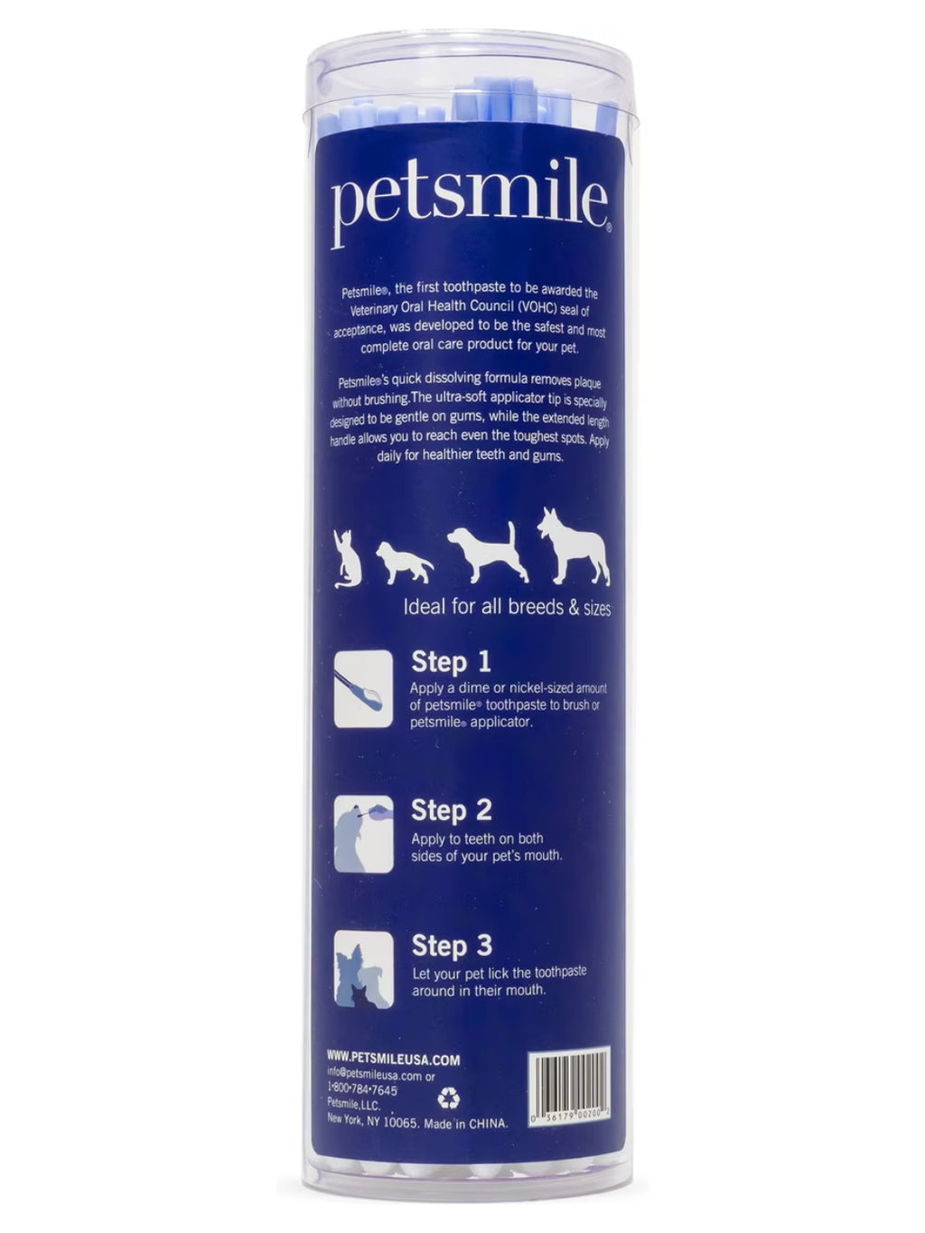 Professional Toothpaste Applicator Swabs | Petsmile