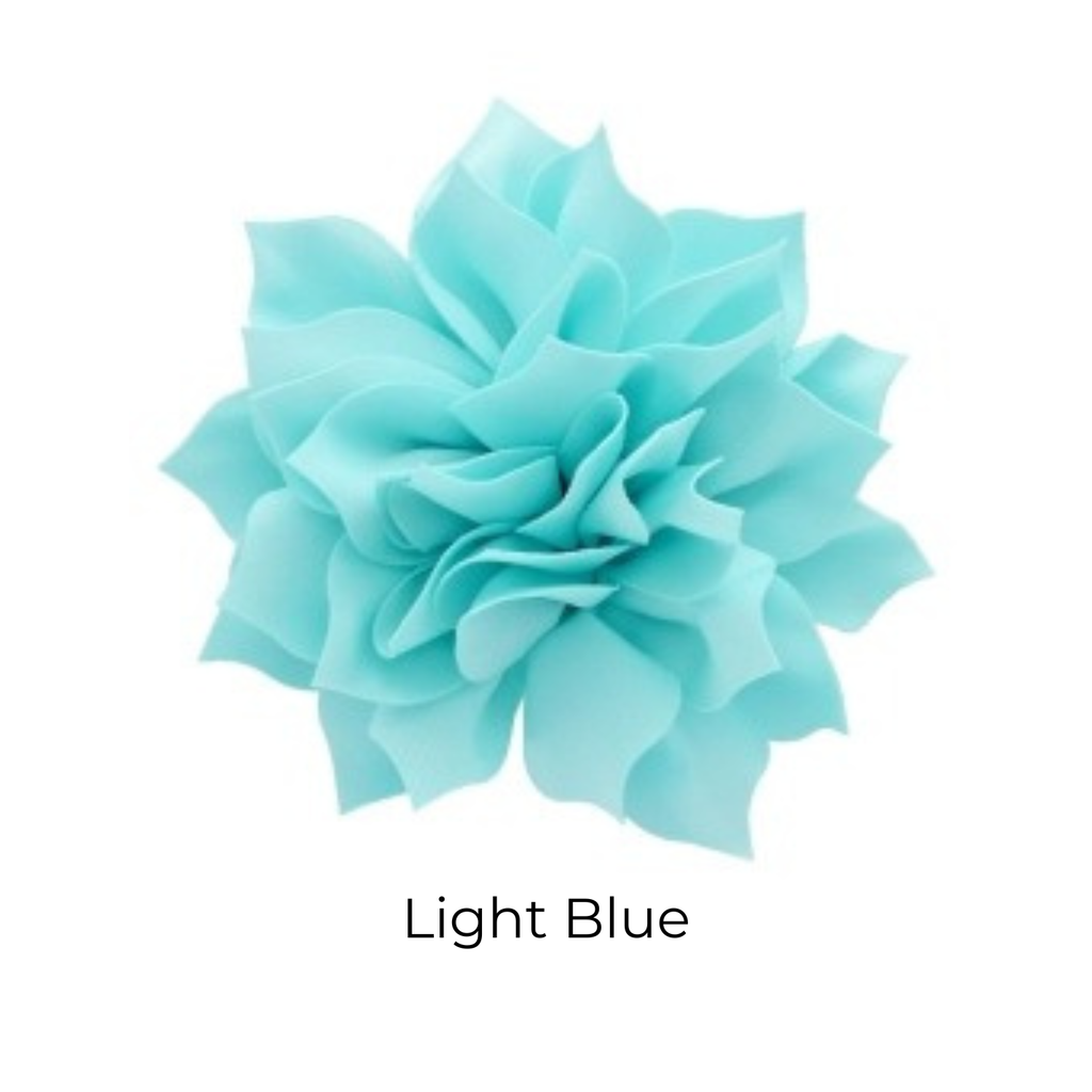 Fluffy Flower Dog Collar Accessory