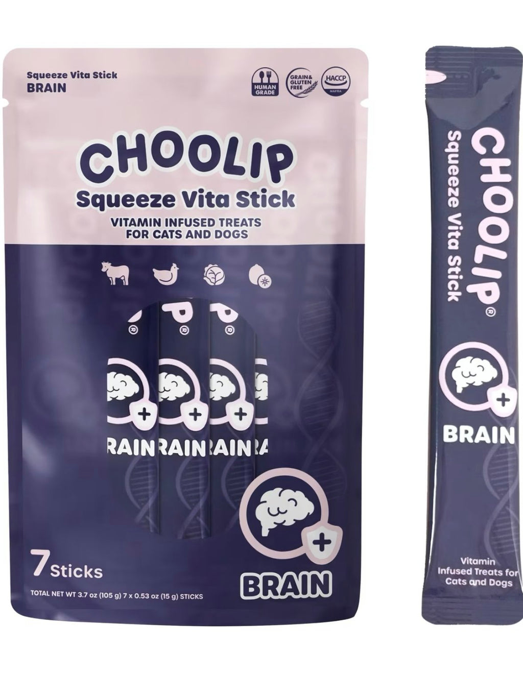 Squeeze Vita Sticks - Brain | Choolip