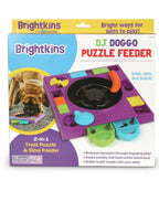 DJ Turntable Puzzle Feeder