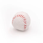 Baseball Plush Dog Toy