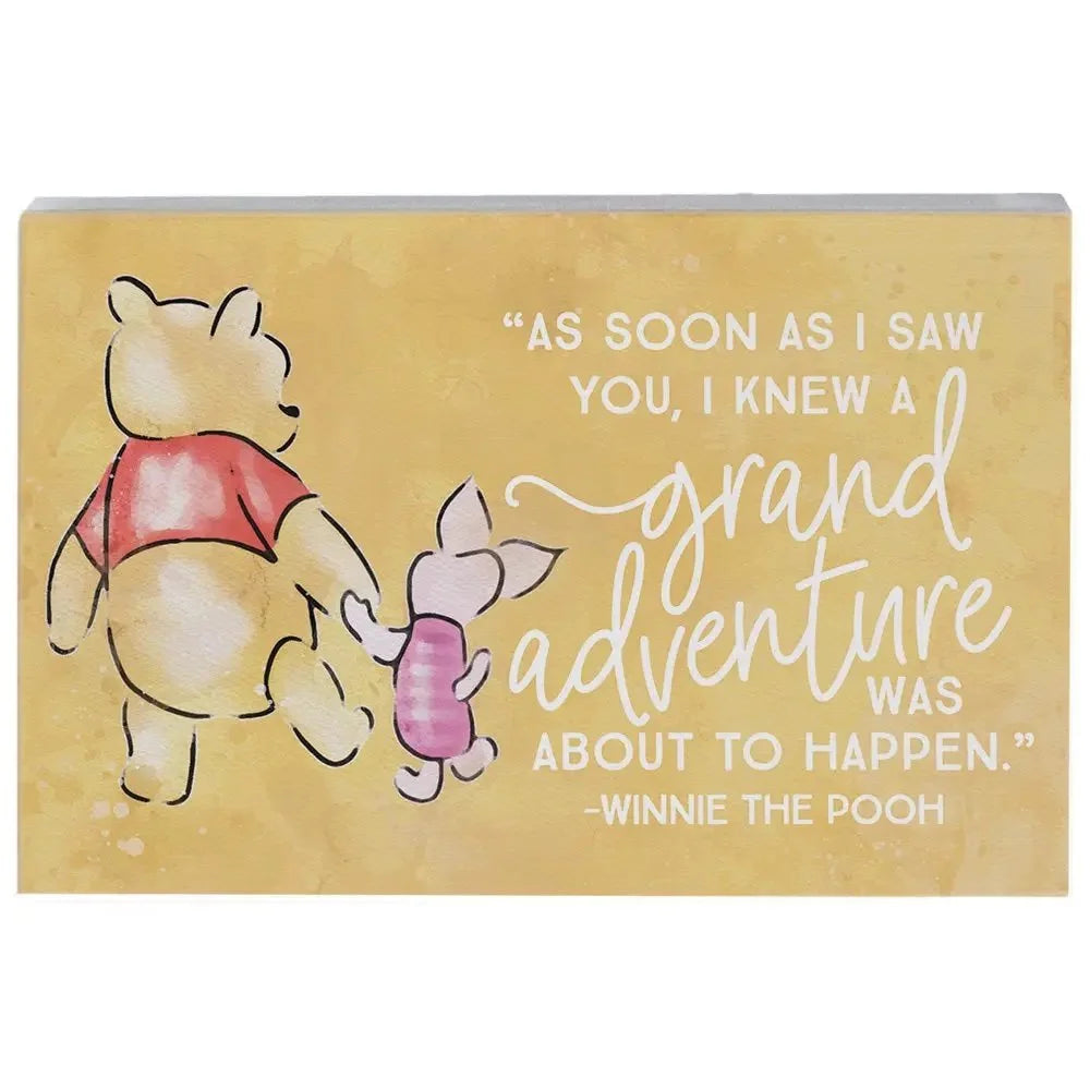 Pooh Piglet Adventure - Small Talk Rectangle