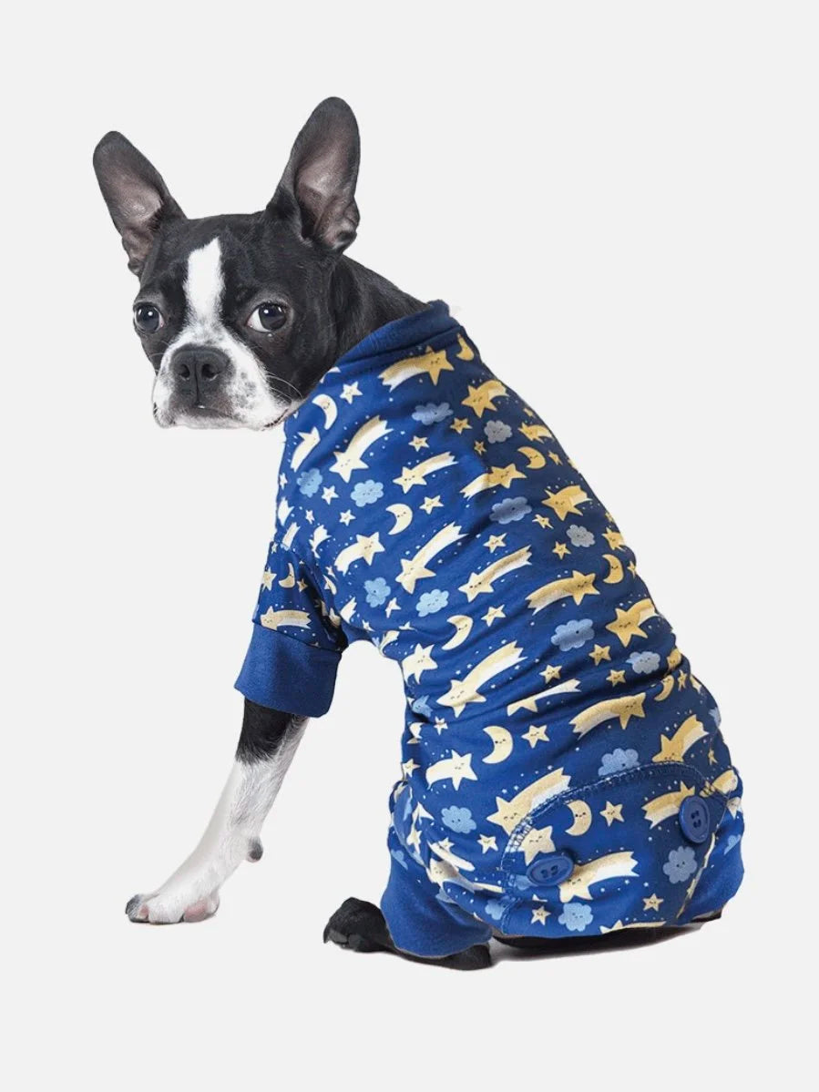 Moon & Stars Blue Pajamas