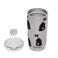 Serengeti Tumbler 20oz | Cat Black and White