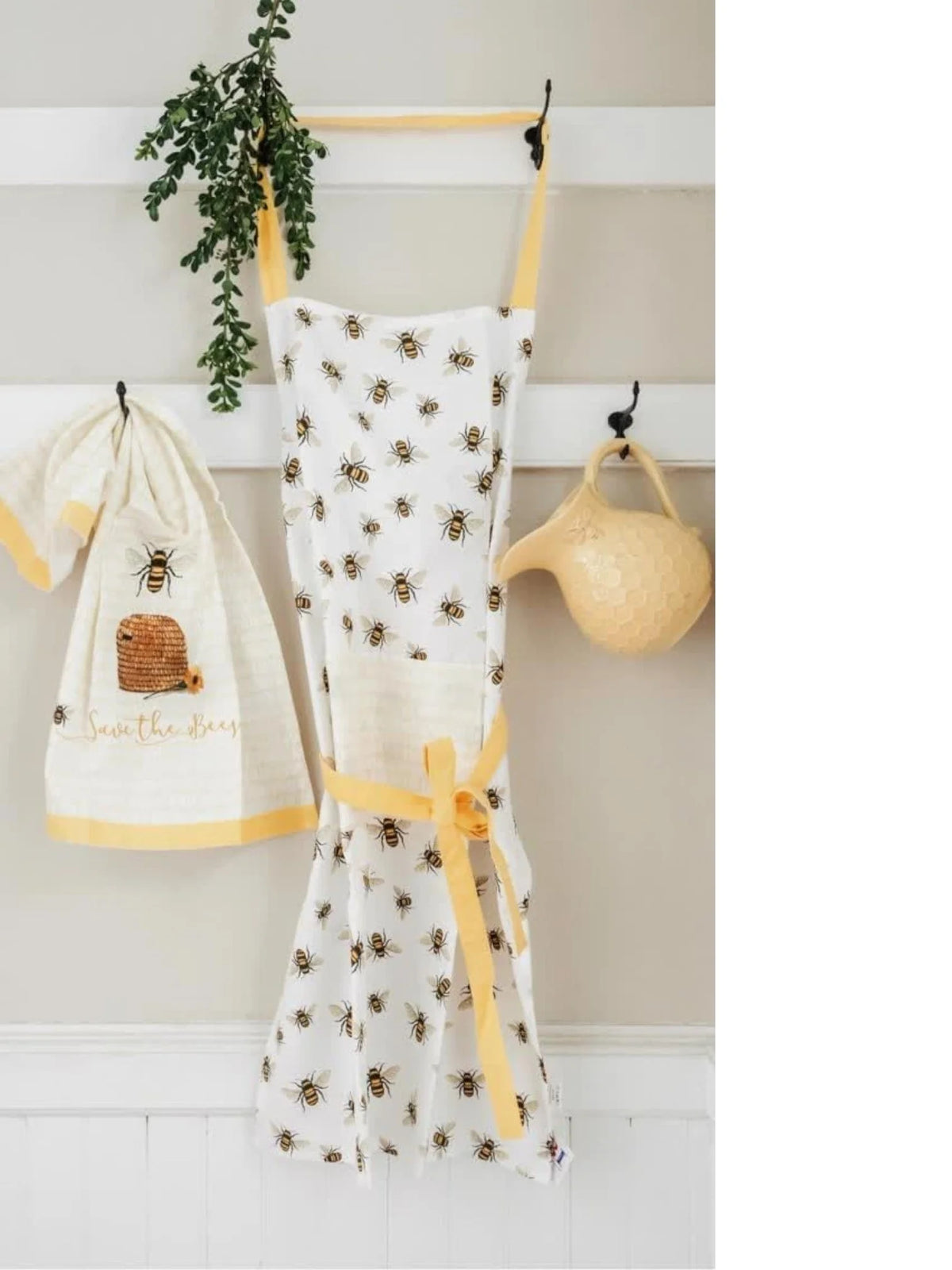 Save the Bees Cotton Apron