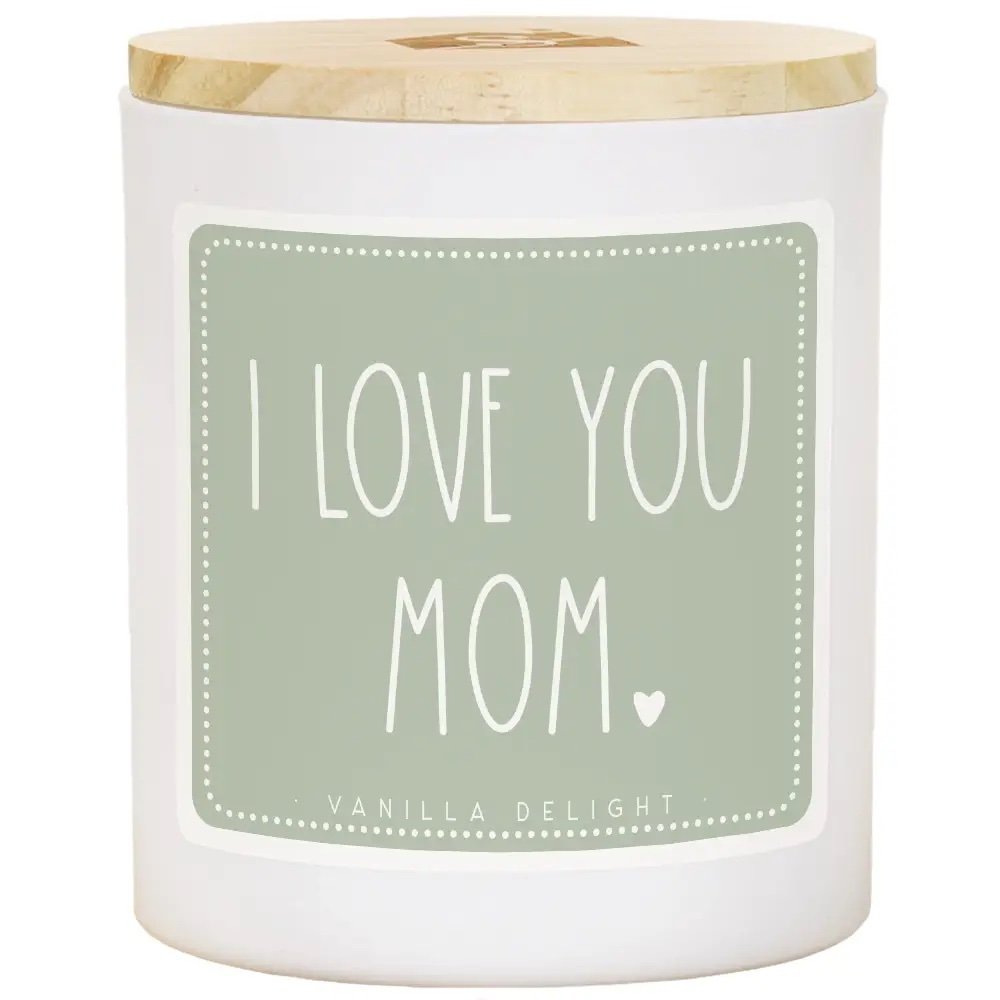 Love You Mom Candle