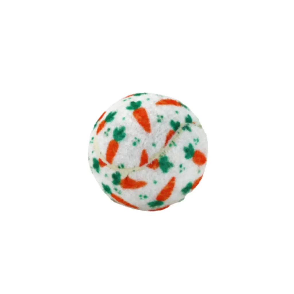 Easter Carrot Dog Tennis Balls