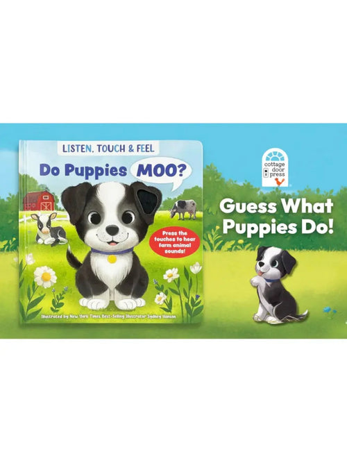 Do Puppies Moo? Listen, Touch & Feel Interactive Board Book