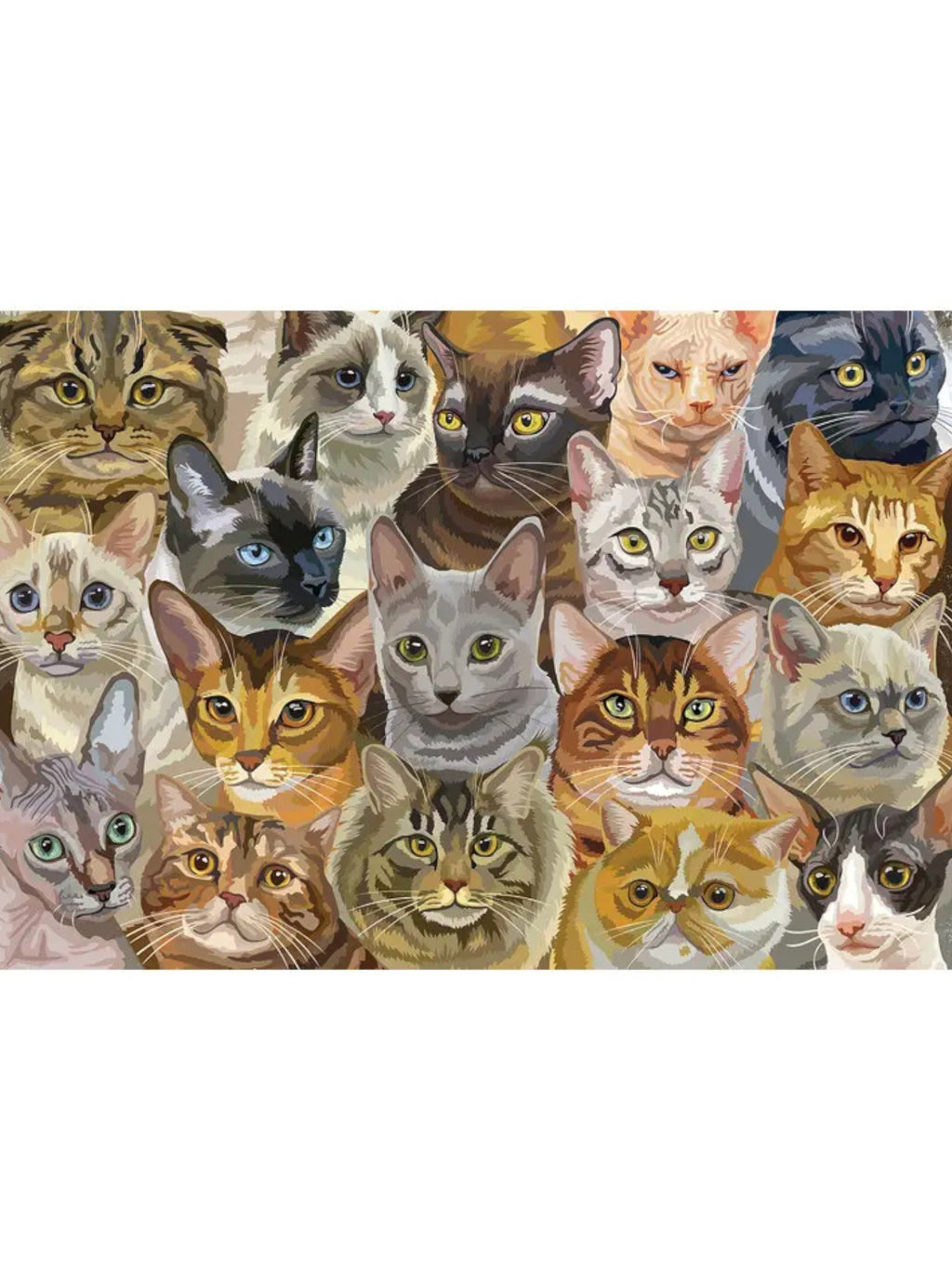 Cat Lovers 100 Piece Puzzle