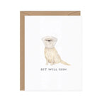 Get Well Pup — Animal Pun Sympathy / Support Card