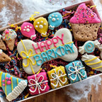 Happy Barkday Dog Treat Gift Box
