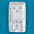 Cat and Dog Small Tray