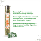 Doggijuana® Tuffer Chewer Dill Pickle Refillable Dog Toy