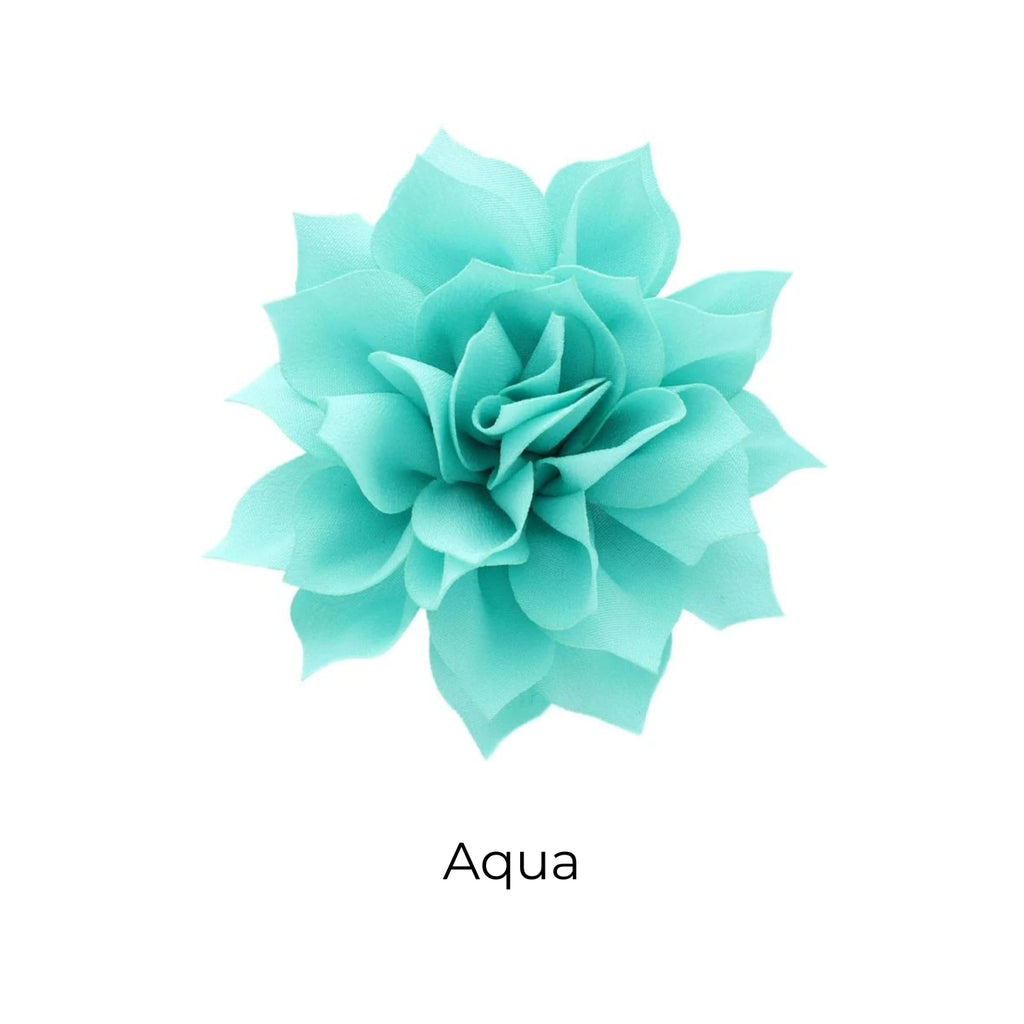 Fluffy Flower Dog Collar Accessory