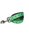 St. Patrick's Day Shamrock Adjustable Dog Lead