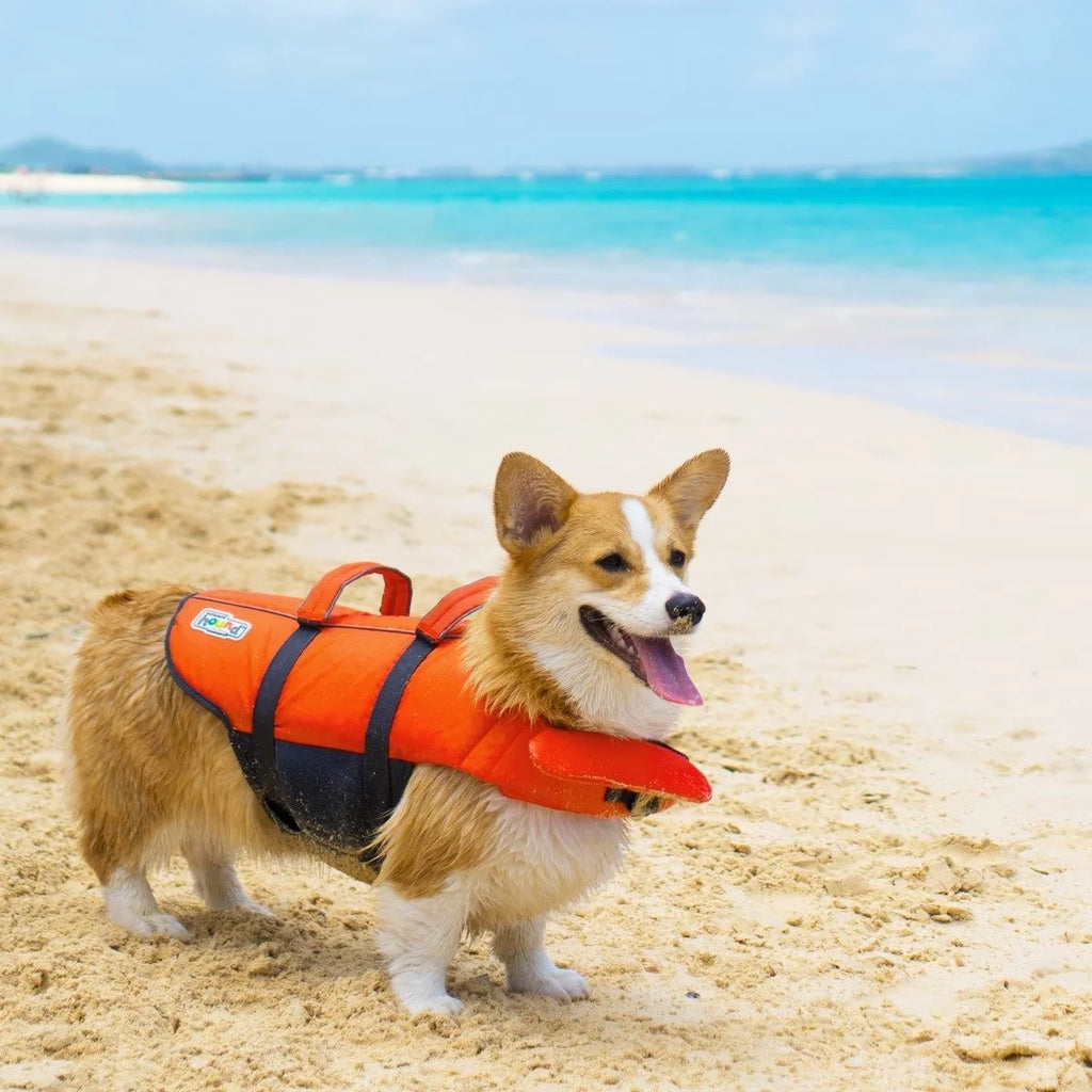Outward Hound Granby Ripstop Dog Life Jacket – Bright Orange