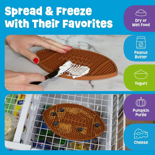 Brightkins Football Dog Lick Mat
