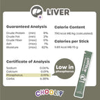 Choolip Squeeze Vita Stick Grab n Go Liver Support Lickable Dog and Cat Treats, 49 count