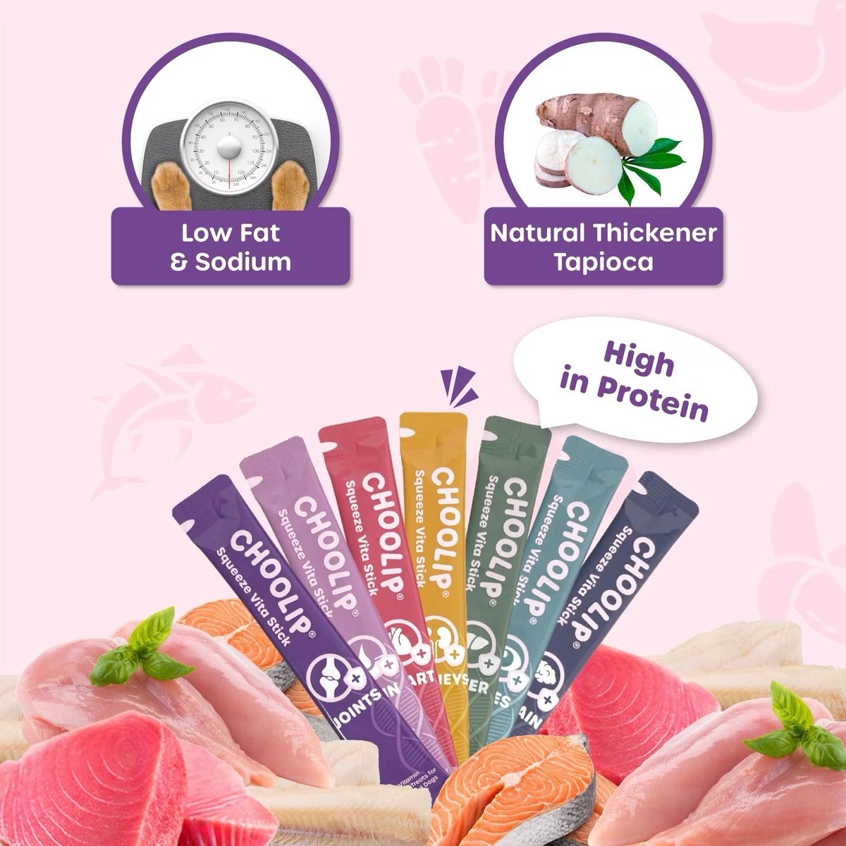 Choolip | Squeeze Vita Sticks, Variety Pack, Box