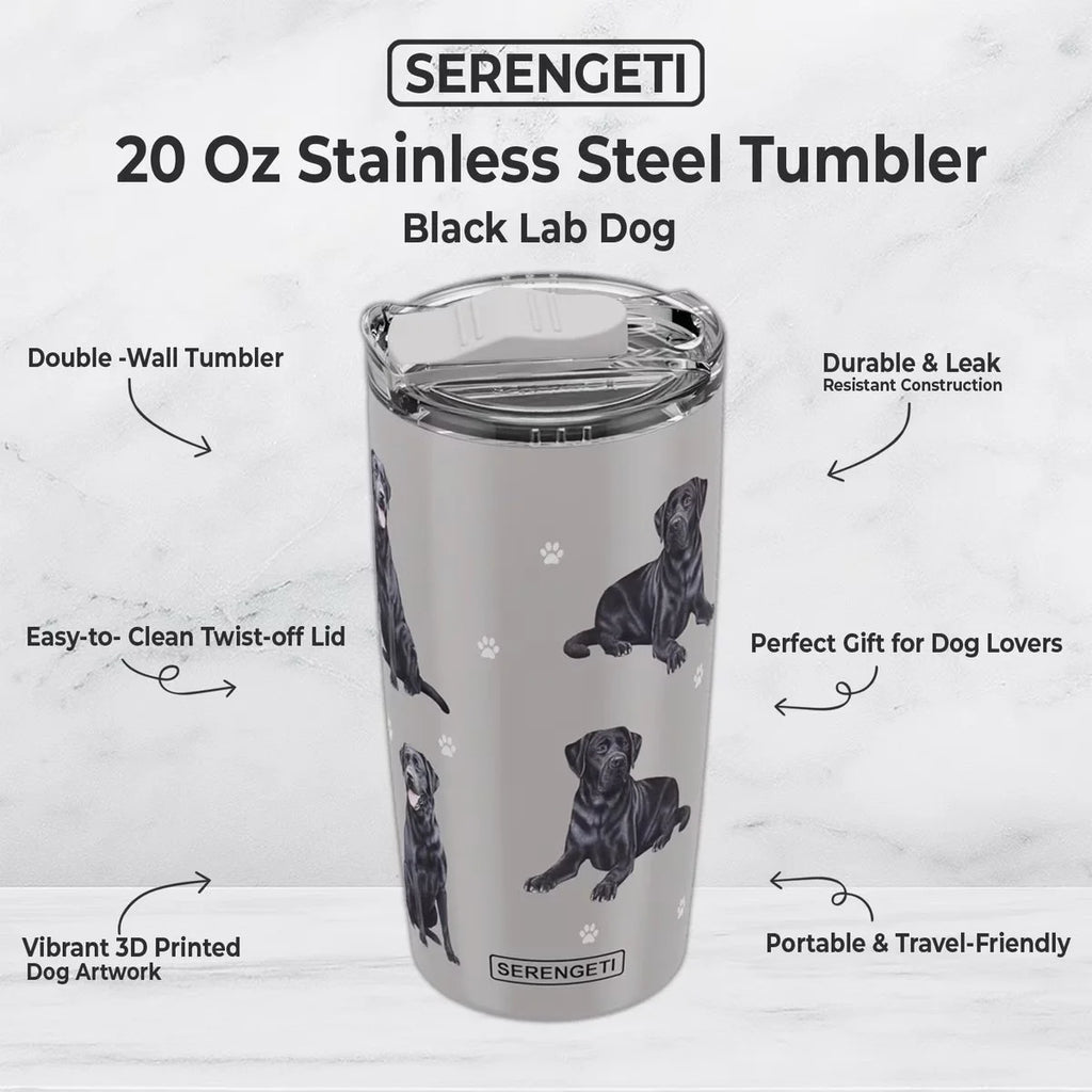 Serengeti Tumbler 20oz | Labrador Black