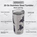 Serengeti Tumbler 20oz | Labrador Black