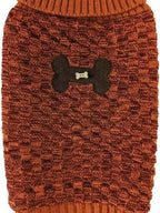 Bone Accent Sweater Orange