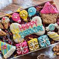 Happy Barkday Dog Treat Gift Box