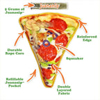 Doggijuana® Tuffer Chewer Supreme Pizza Refillable Dog Toy