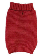 Red Chenille Sweater