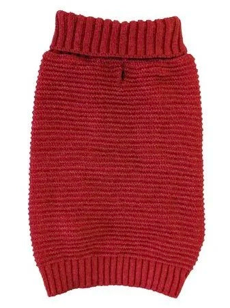 Red Chenille Sweater
