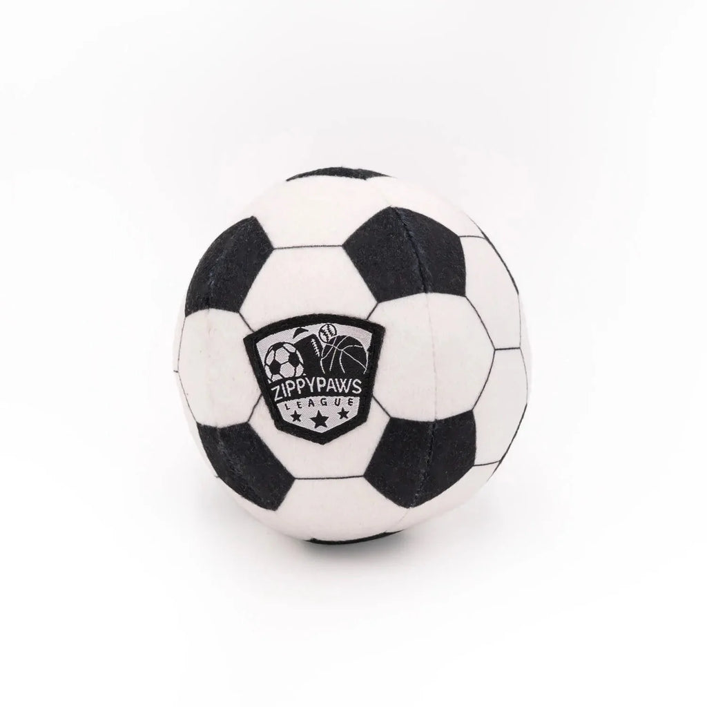 Soccer Ball Plush Dog Toy