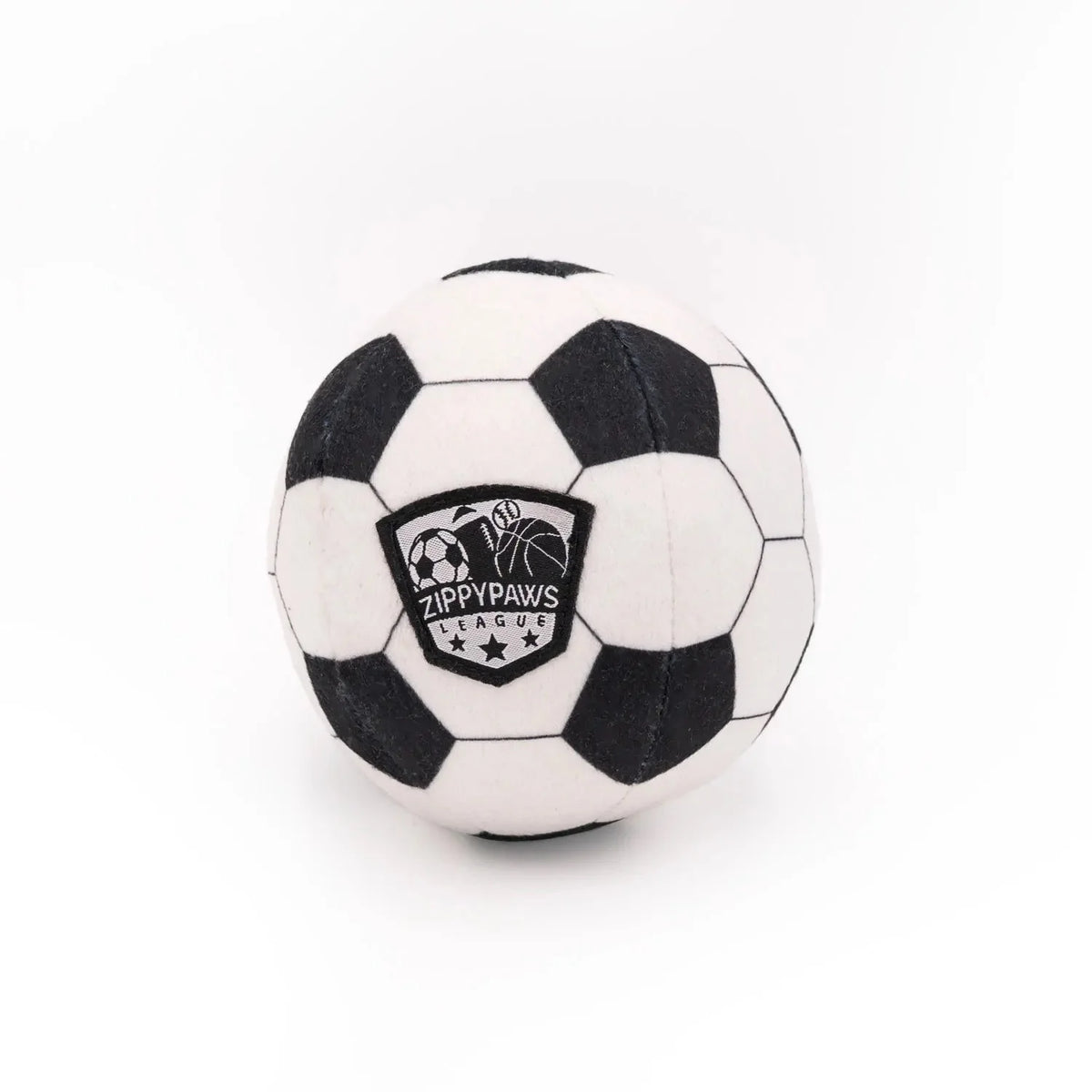 Soccer Ball Plush Dog Toy