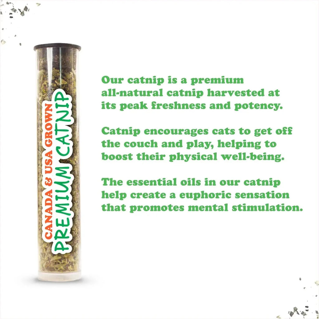 Meowijuana® Get Sprung Mushroom Refillable Cat Toy