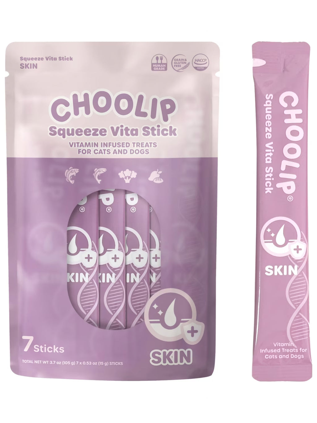 Squeeze Vita Sticks - Skin | Choolip
