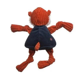 HuggleHounds Auburn Aubie the Tiger Knottie Dog Toy