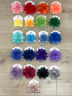 Fluffy Flower Dog Collar Accessory
