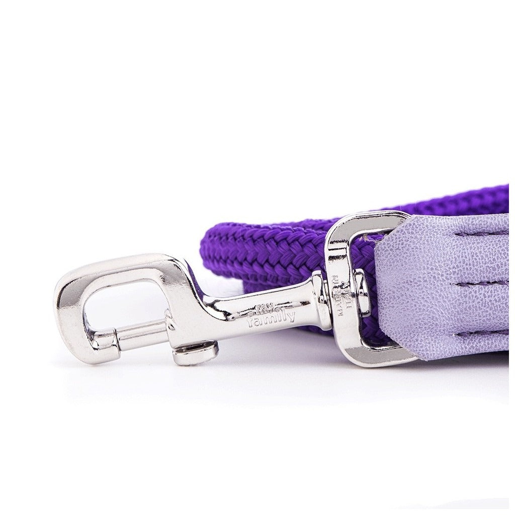MyFamily Milano Purple Italian Nylon Dog Leash