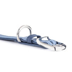 MyFamily Firenze Light Blue Genuine Leather Dog Collar
