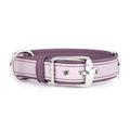 MyFamily Firenze Light Purple Genuine Leather Dog Collar