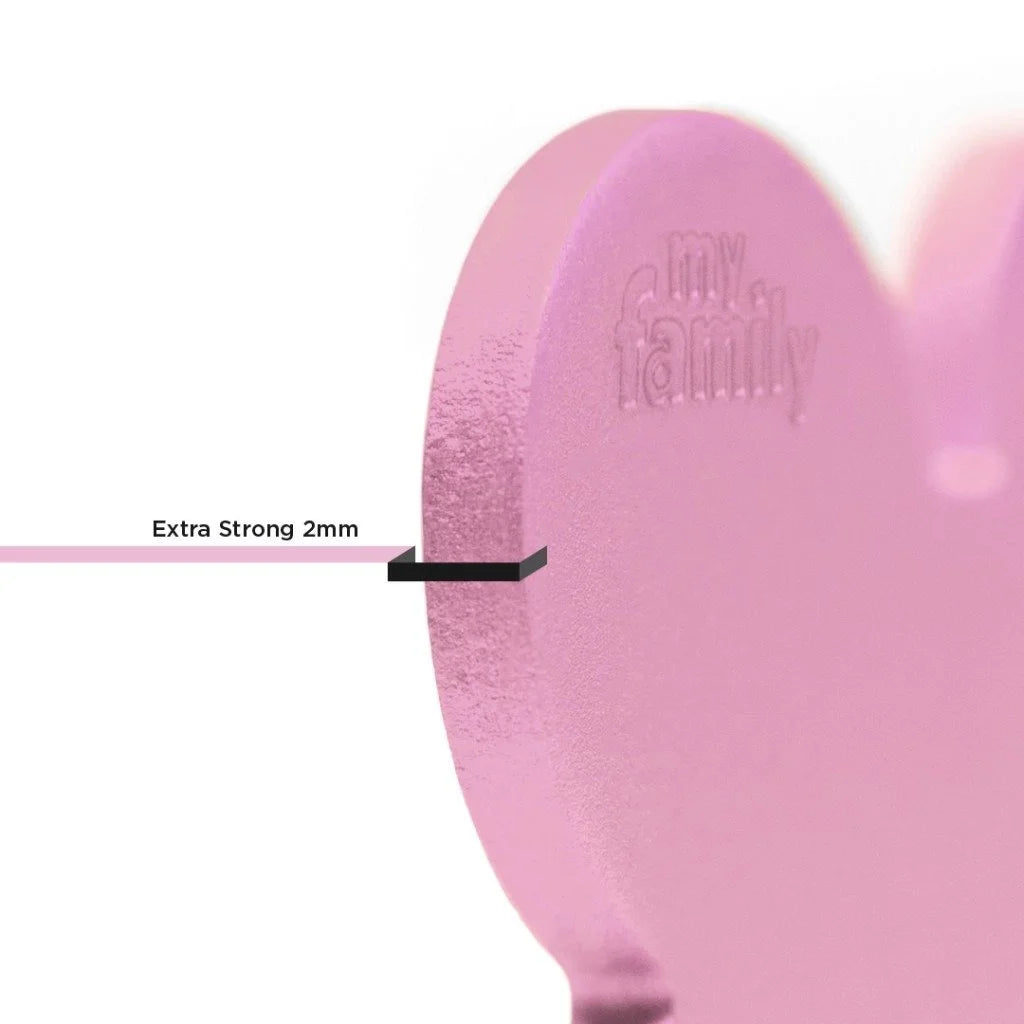 MyFamily Basic Big Bone ID Tag | Pink Aluminum