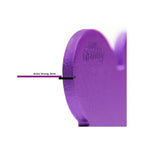 MyFamily Basic Small Heart ID Tag | Purple Aluminum